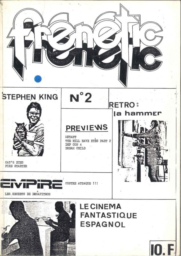 FRENETIC magazine side cover Issue 2   