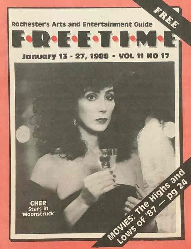 FREETIME USA magazine side cover 13 January 1988