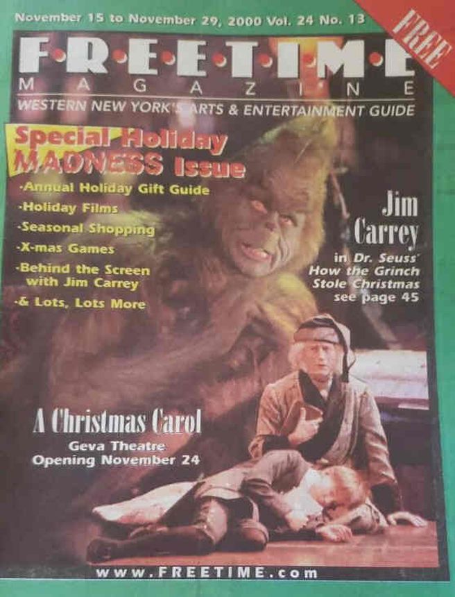 FREETIME USA magazine side cover 15 November 2000