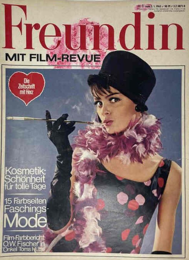 FILM REVUE magazine side cover Issue 1 5 January 1965