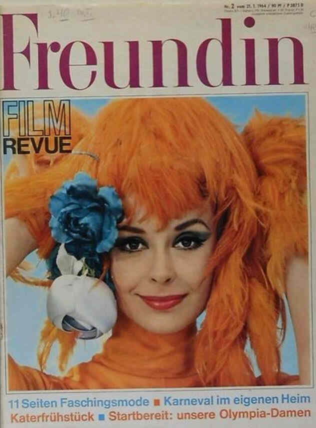 FILM REVUE magazine side cover Issue 2 21 January 1964