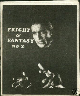 FRIGHT AND FANTASY magazine side cover Issue 2  