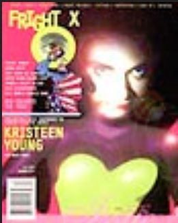 FRIGHT X magazine side cover Issue 8  