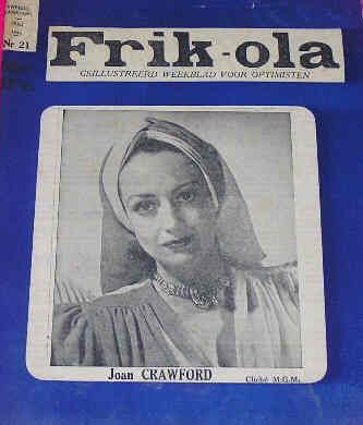 FRIK-OLA magazine side cover July 1946