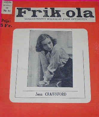 FRIK-OLA magazine side cover September 1946