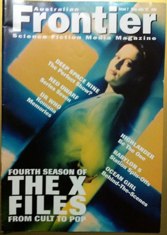 FRONTIER magazine side cover Issue 7 May/June/July 1997