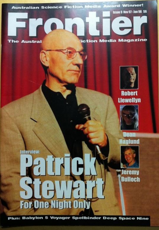 FRONTIER magazine side cover Issue 9 November/December 1997