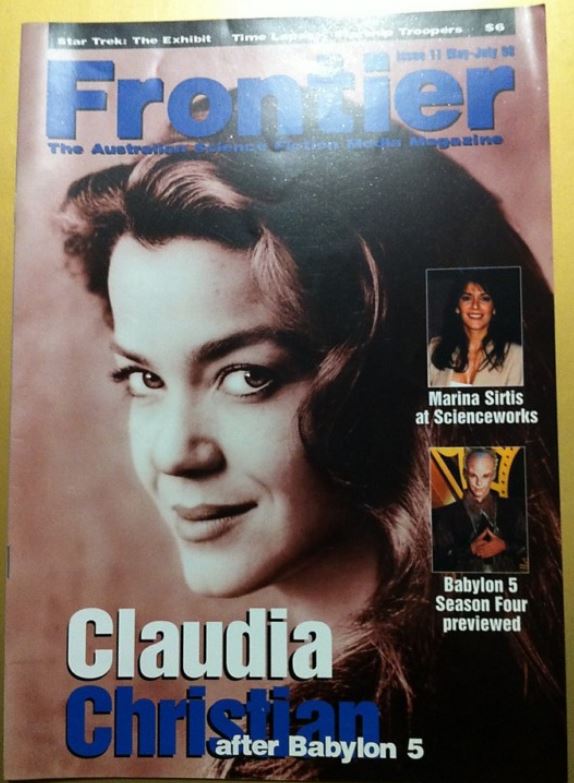 FRONTIER magazine side cover Issue 11 May/June/July 1998