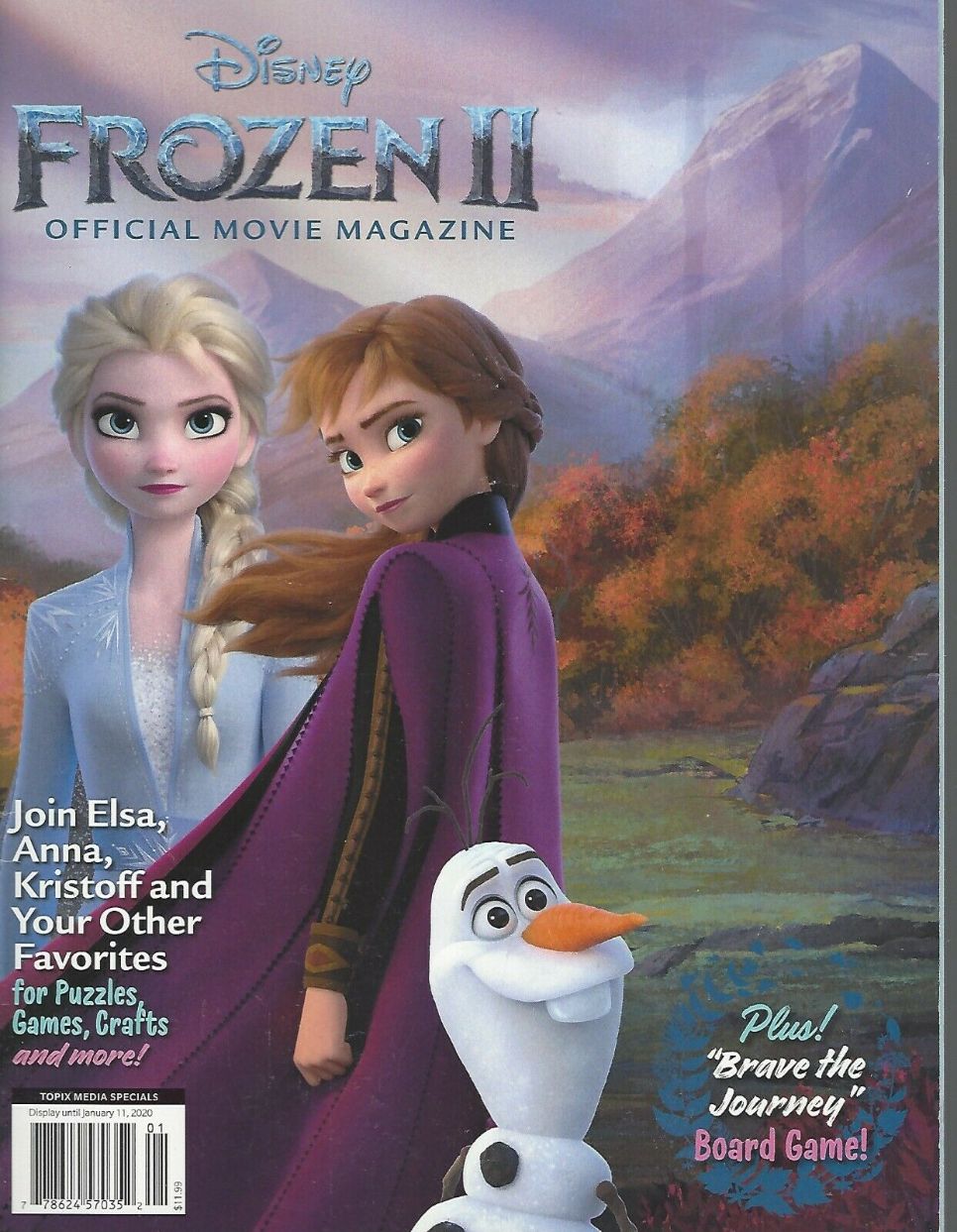 OFFICIAL MOVIE MAGAZINES magazine side cover   2019