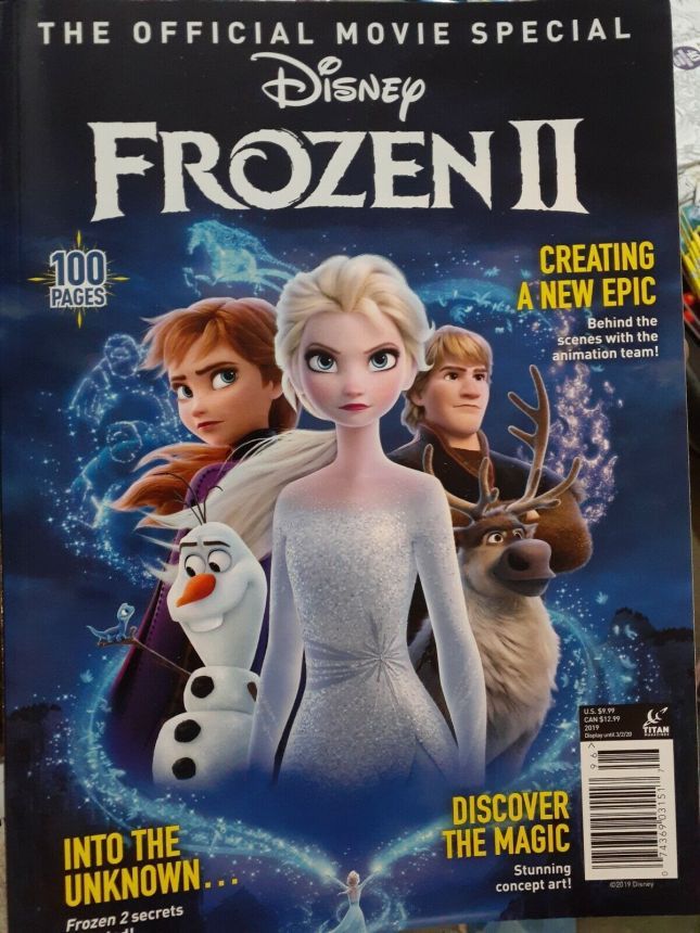 OFFICIAL MOVIE MAGAZINES magazine side cover   2019