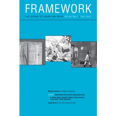 FRAMEWORK (USA) magazine side cover Fall 2012