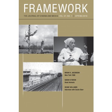 FRAMEWORK (USA) magazine side cover Spring 2016