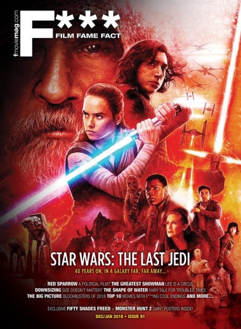 F*** magazine side cover Issue 91  December 2017 - January 2018 