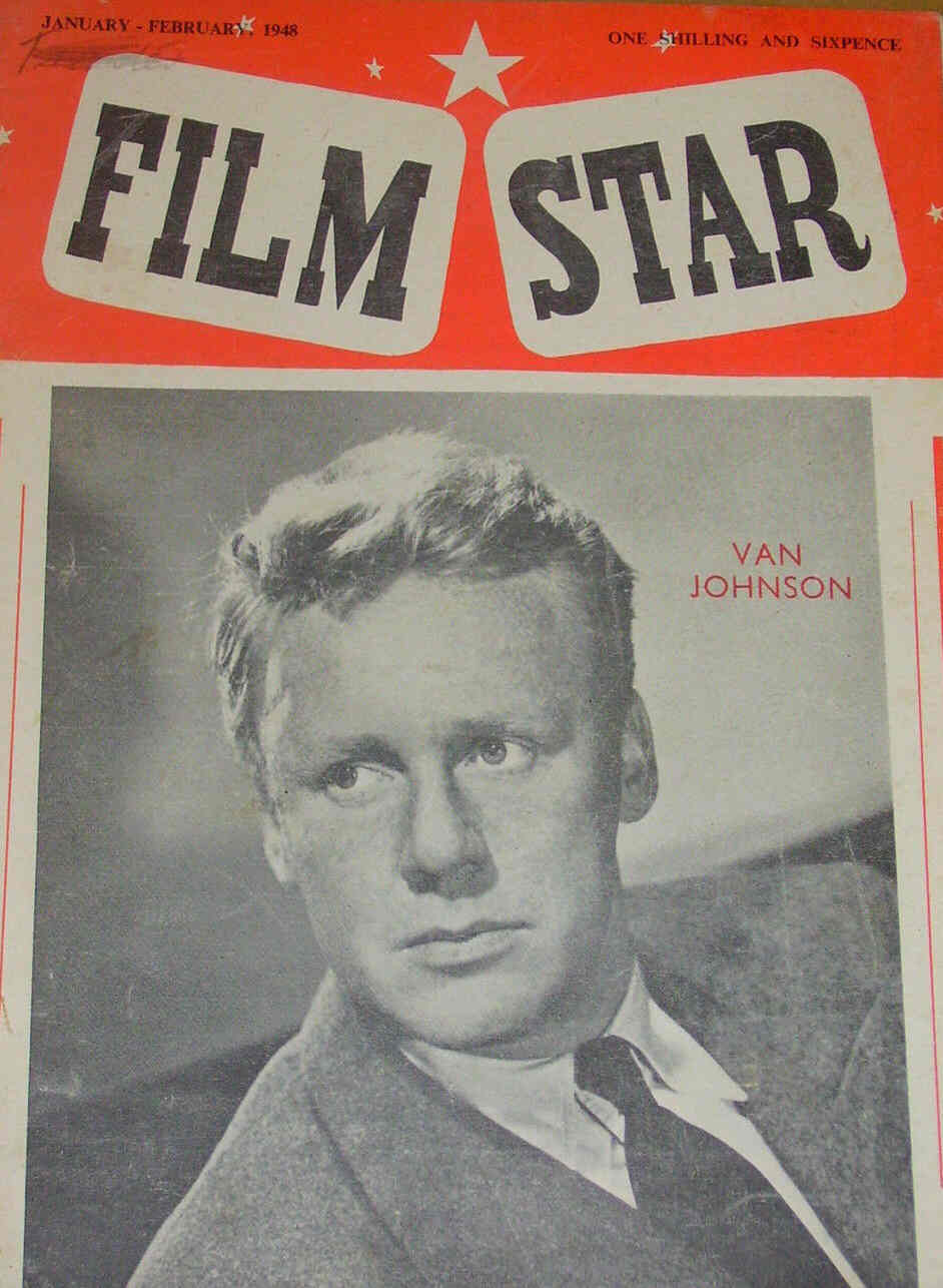 FILM STAR (UK) magazine side cover January/February 1948