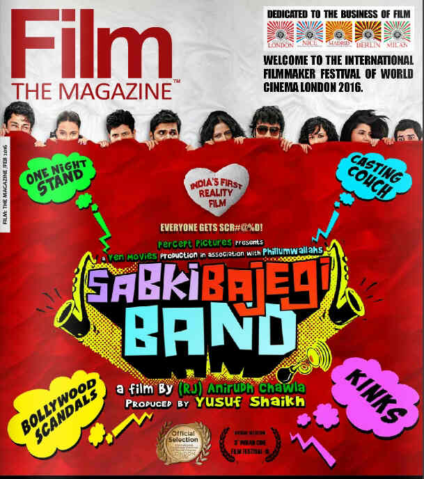 FILM THE MAGAZINE magazine side cover Issue 5 February 2016