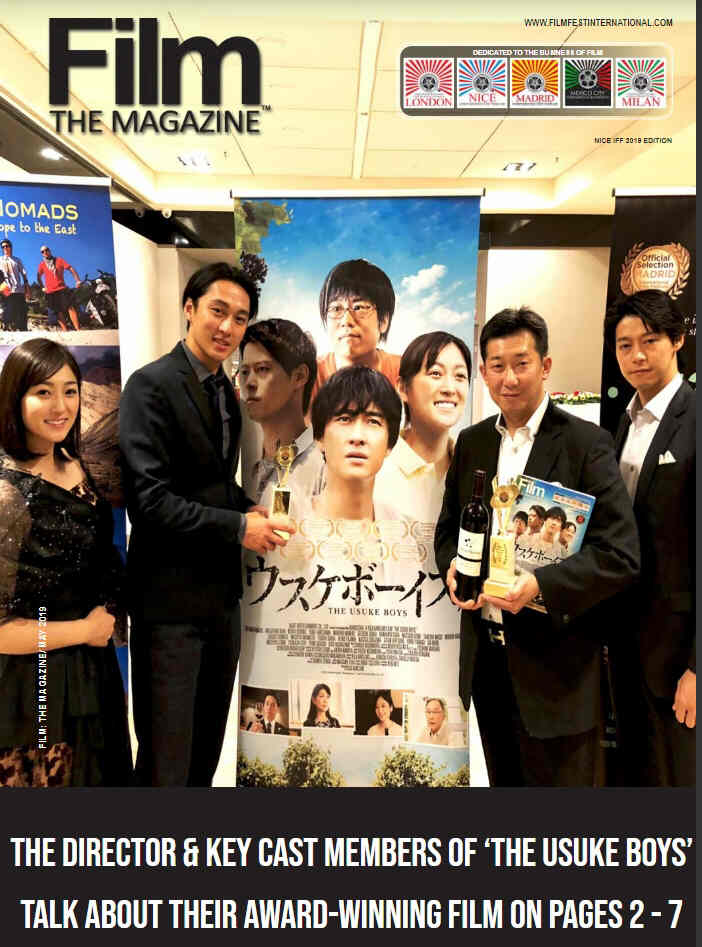 FILM THE MAGAZINE magazine side cover Issue 21  May 2019