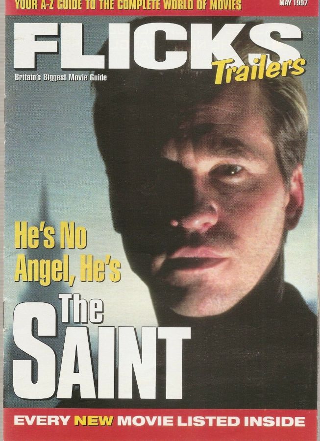 FLICKS TRAILERS magazine side cover  May 1997