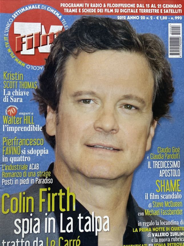 FILM TV magazine side cover Issue 2 15 January 2012