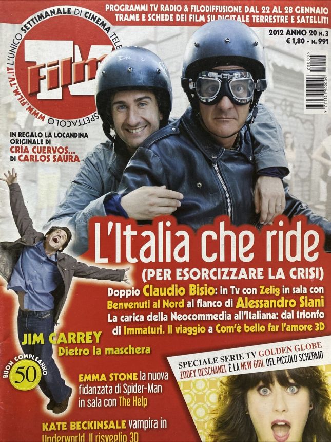 FILM TV magazine side cover Issue 3 22 January 2012
