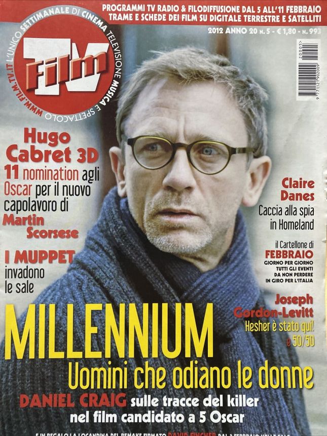 FILM TV magazine side cover Issue 5 5 February 2012