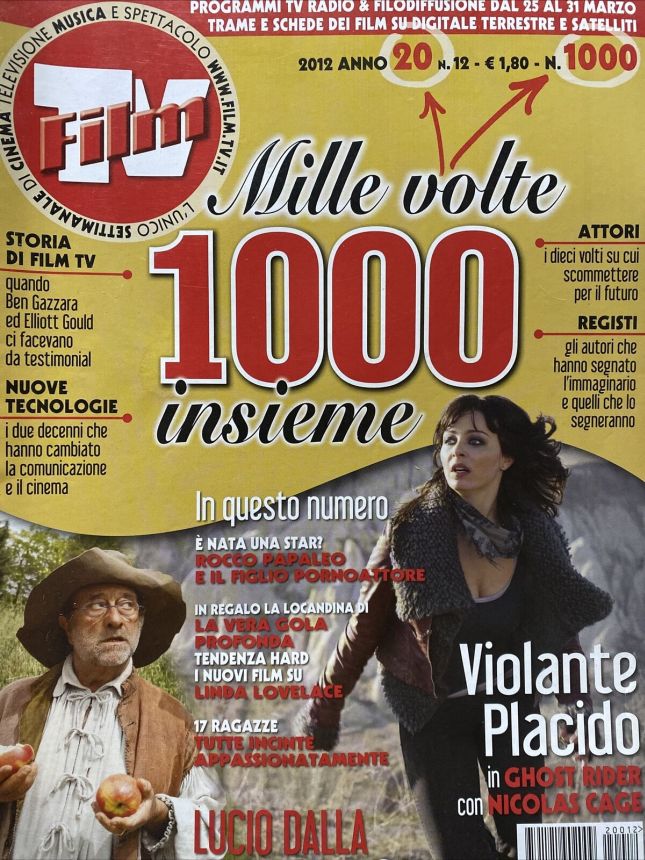 FILM TV magazine side cover Issue 12 25 March 2012