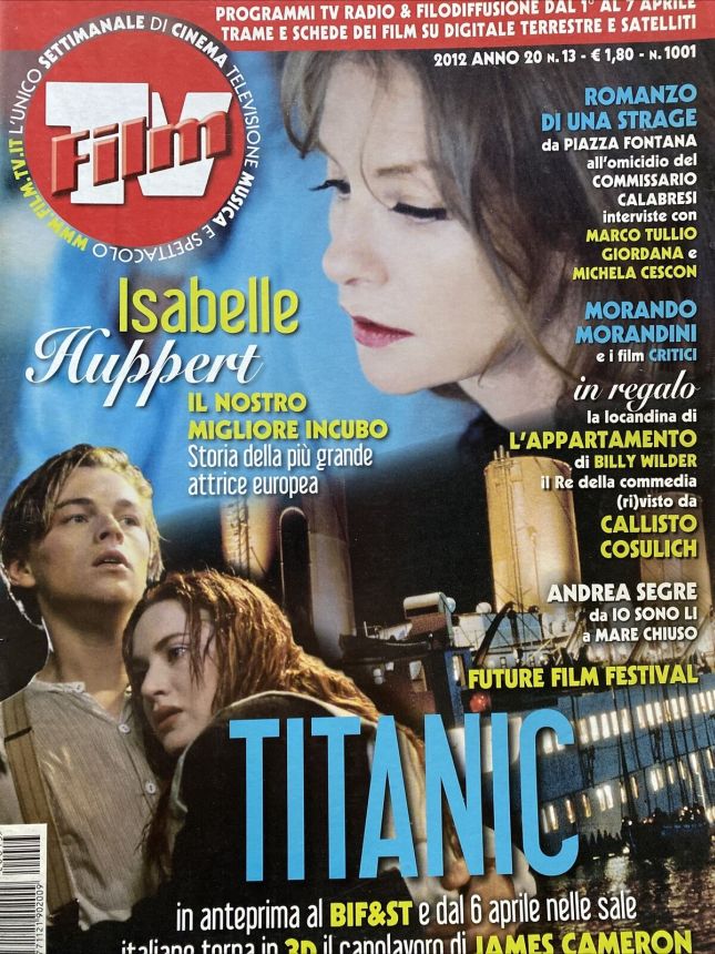 FILM TV magazine side cover Issue 13 1 April 2012