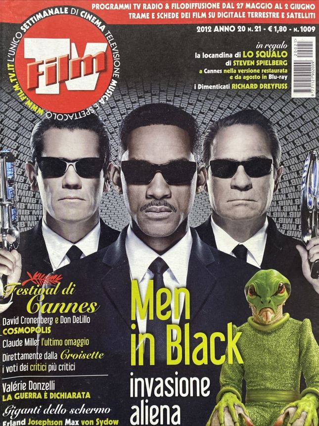 FILM TV magazine side cover Issue 21 27 May 2012