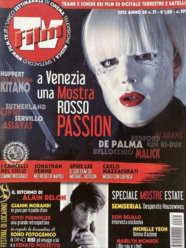 FILM TV magazine side cover Issue 31 5 August 2012