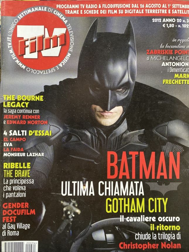 FILM TV magazine side cover Issue 34 26 August 2012