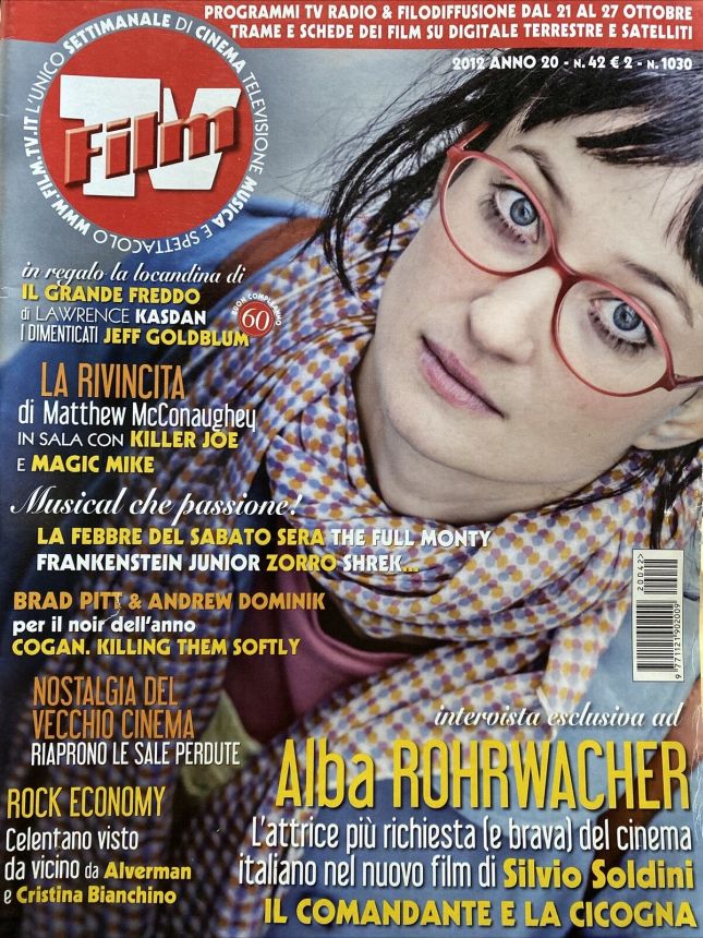 FILM TV magazine side cover Issue 42 21 October 2012
