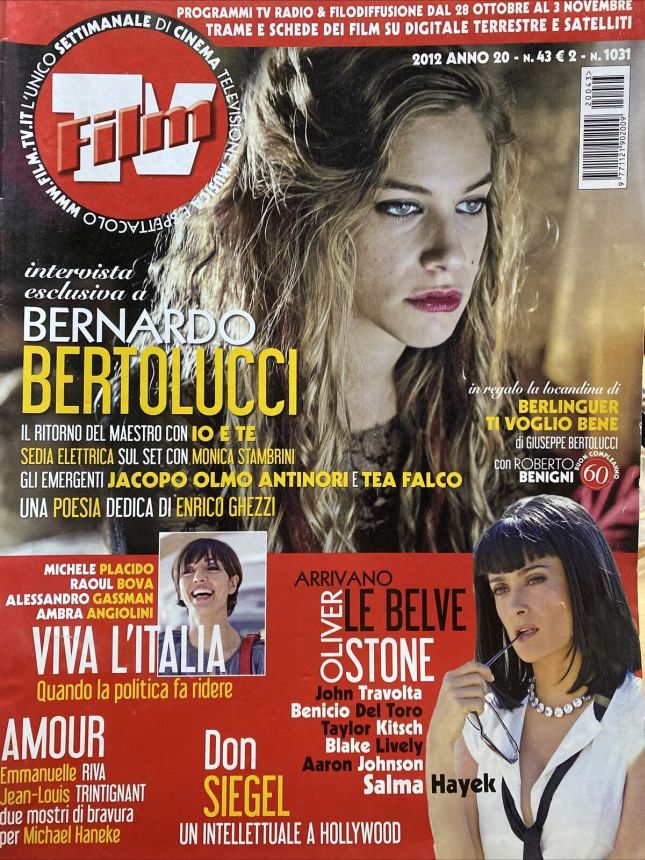FILM TV magazine side cover Issue 43 28 October 2012