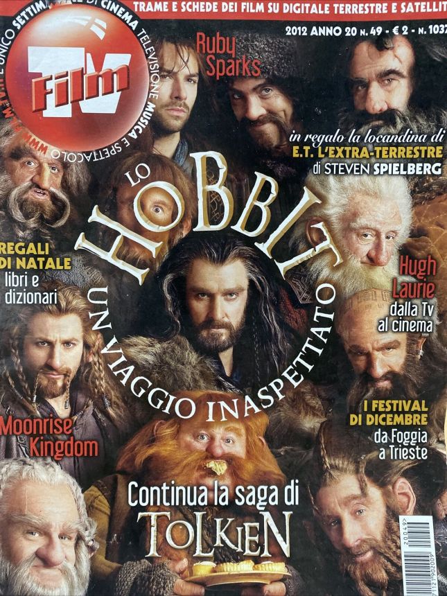 FILM TV magazine side cover Issue 49 9 December 2012