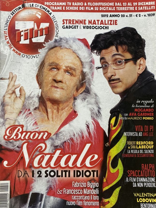 FILM TV magazine side cover Issue 51 23 December 2012