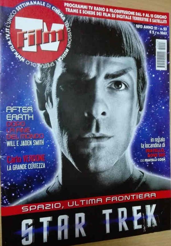 FILM TV magazine side cover Issue 23 9 June 2013