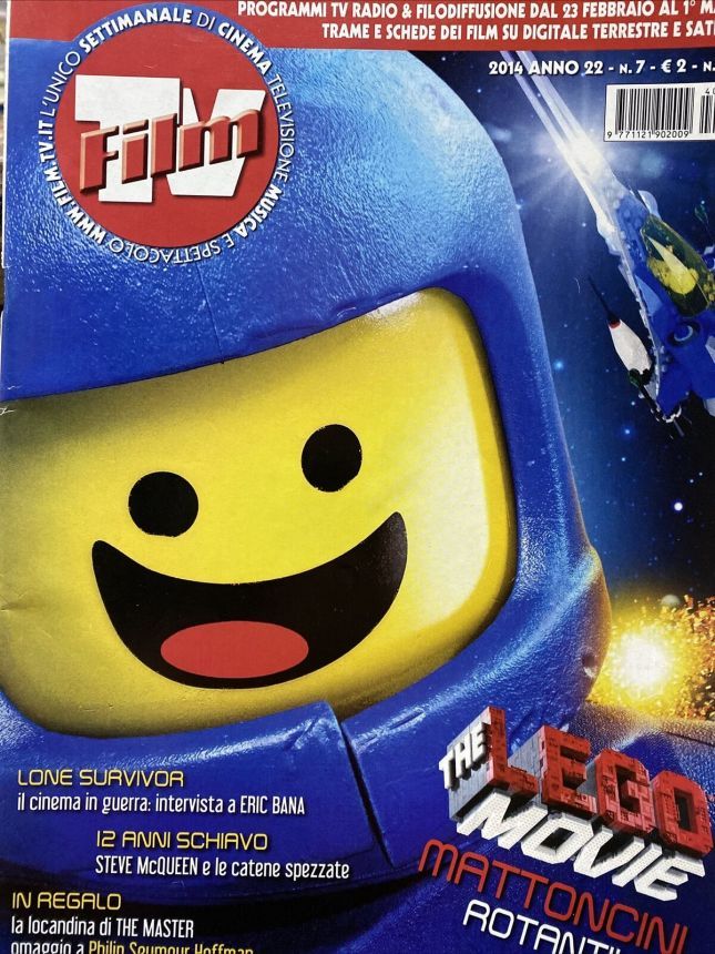 FILM TV magazine side cover Issue 7 23 February 2014