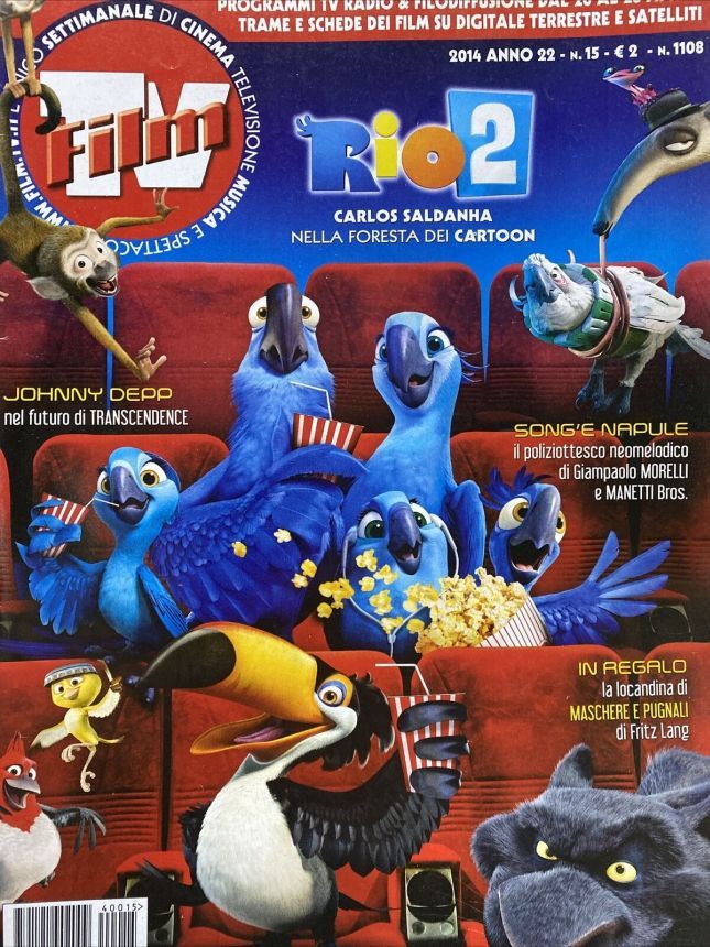 FILM TV magazine side cover Issue 15 20 April 2014