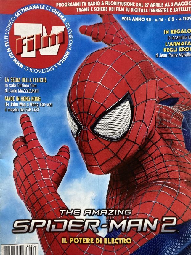 FILM TV magazine side cover Issue 16 27 April 2014