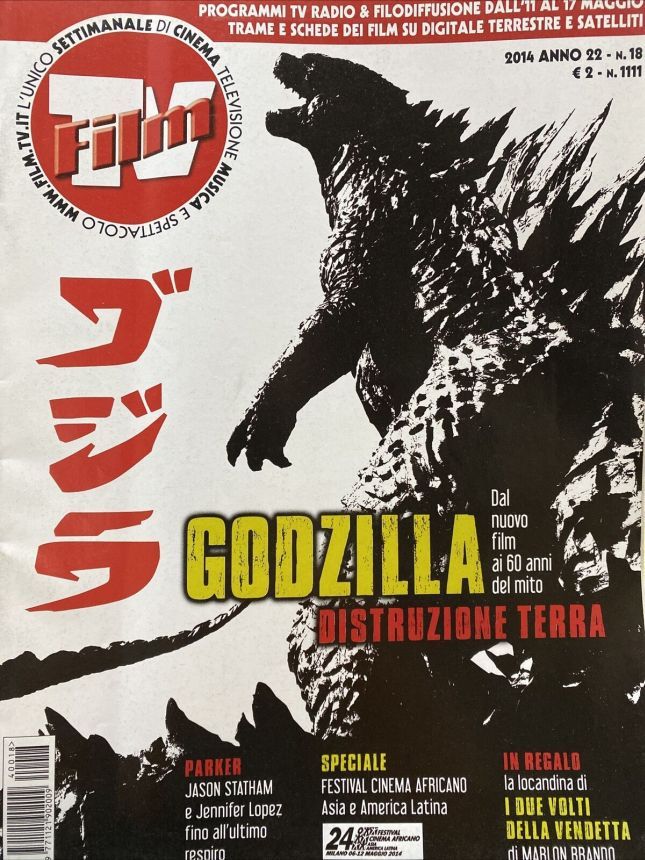FILM TV magazine side cover Issue 18 11 May 2014
