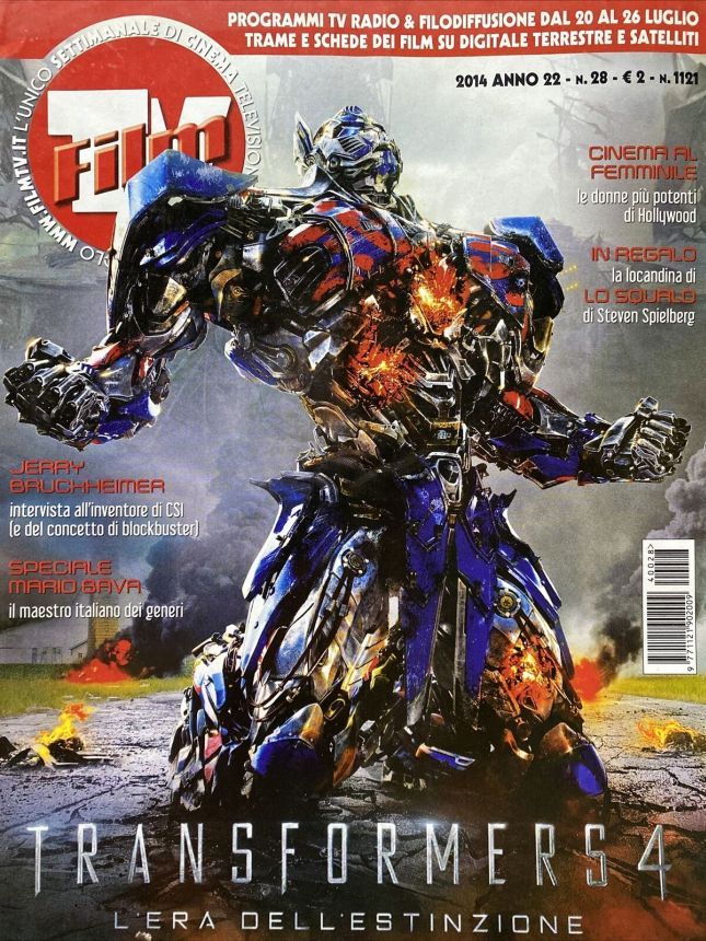 FILM TV magazine side cover Issue 28 20 July 2014