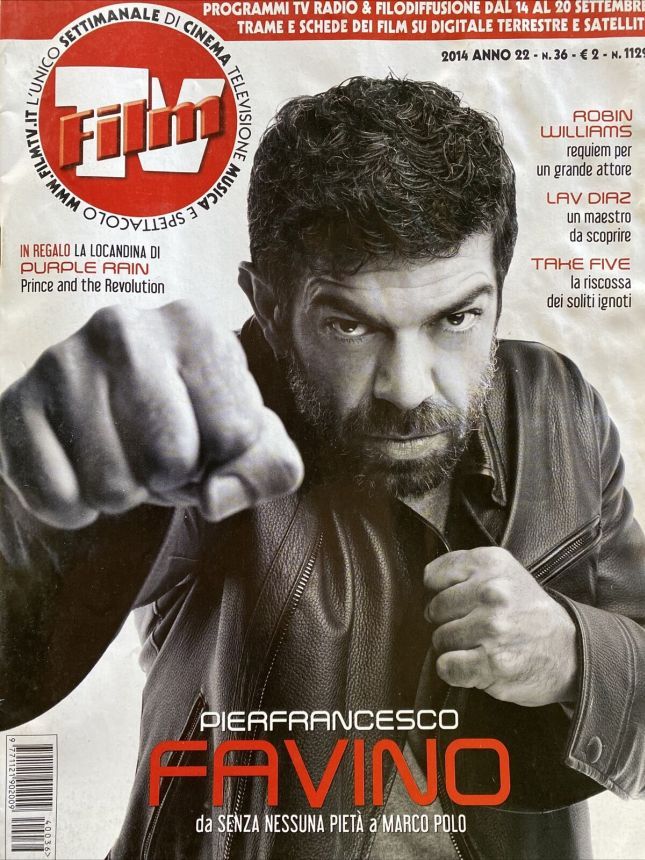 FILM TV magazine side cover Issue 36 14 September 2014