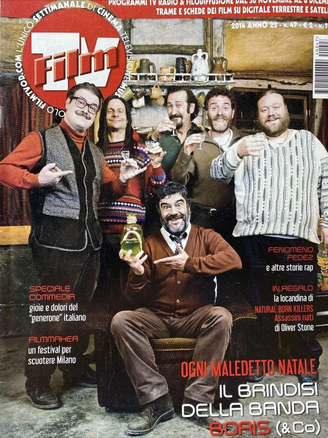 FILM TV magazine side cover Issue 47 30 November 2014