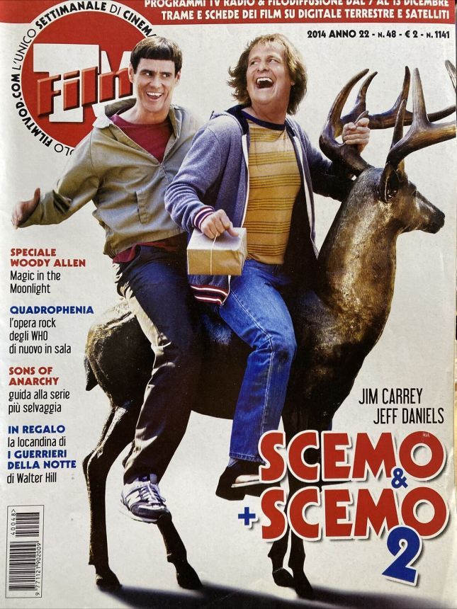 FILM TV magazine side cover Issue 48 7 December 2014
