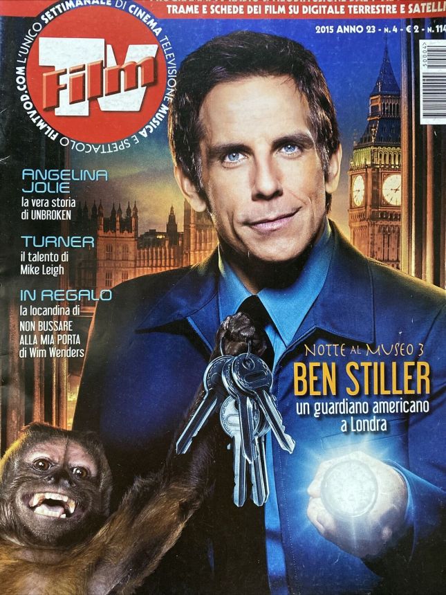 FILM TV magazine side cover Issue 4 1 February 2015
