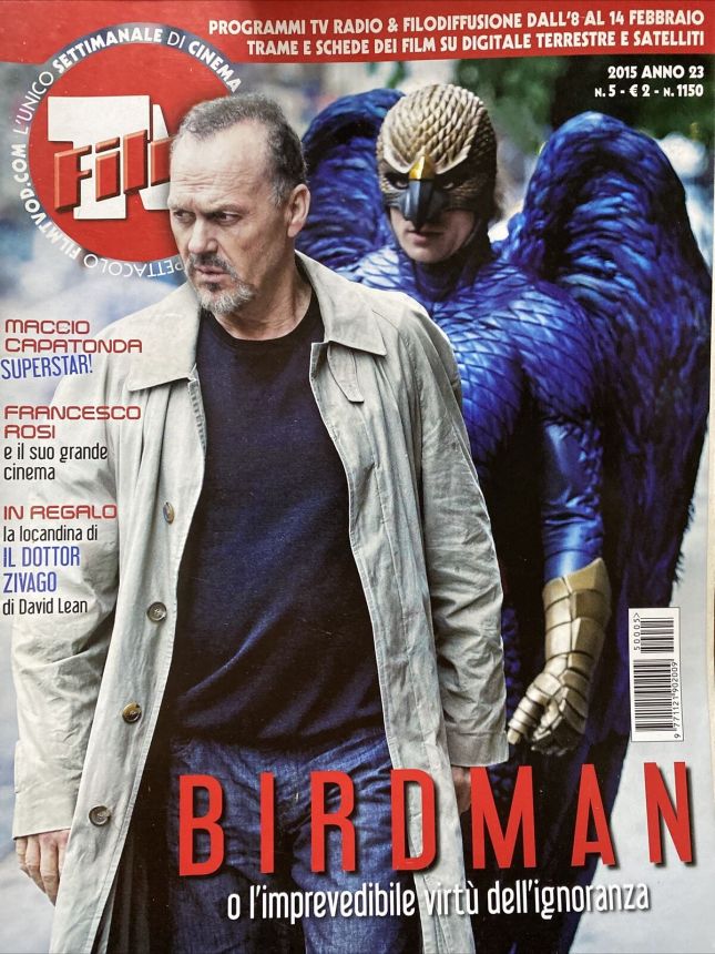 FILM TV magazine side cover Issue 5 8 February 2015