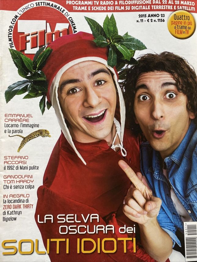 FILM TV magazine side cover Issue 11 22 March 2015