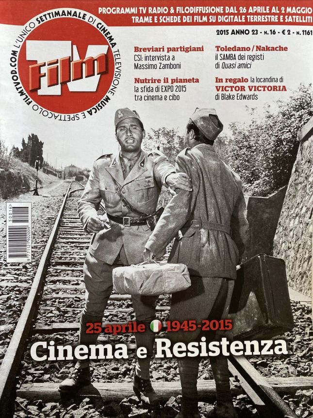 FILM TV magazine side cover Issue 16 26 April 2015