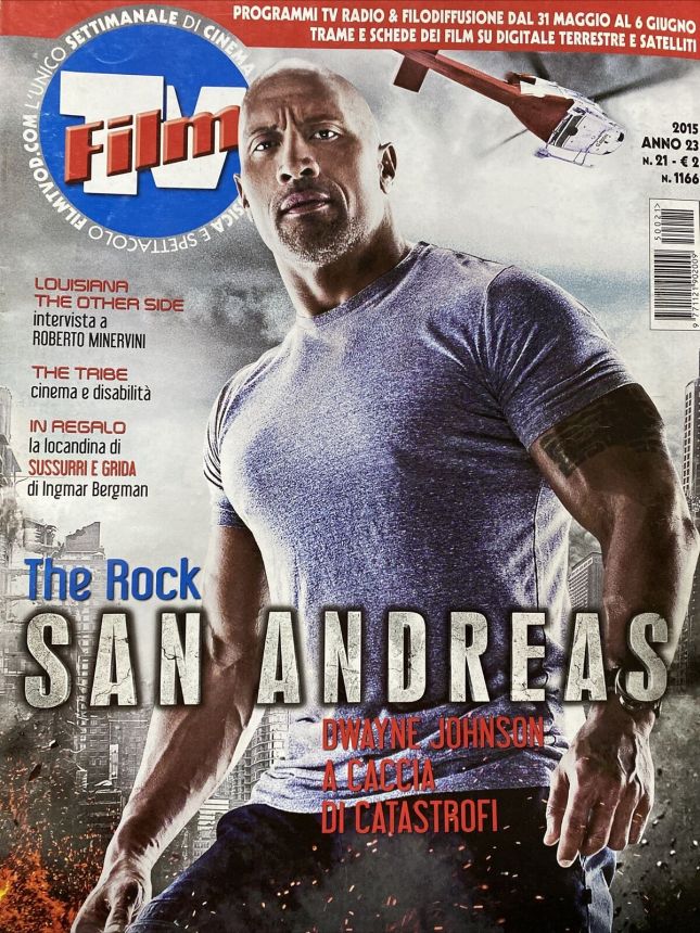 FILM TV magazine side cover Issue 21 31 May 2015