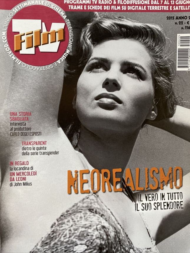 FILM TV magazine side cover Issue 22 7 June 2015