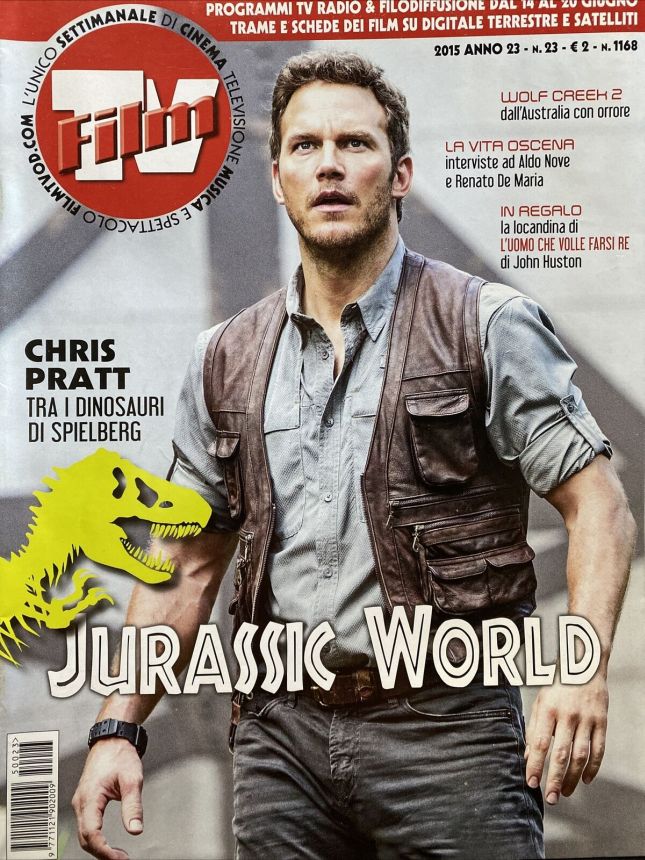 FILM TV magazine side cover Issue 23 14 June 2015