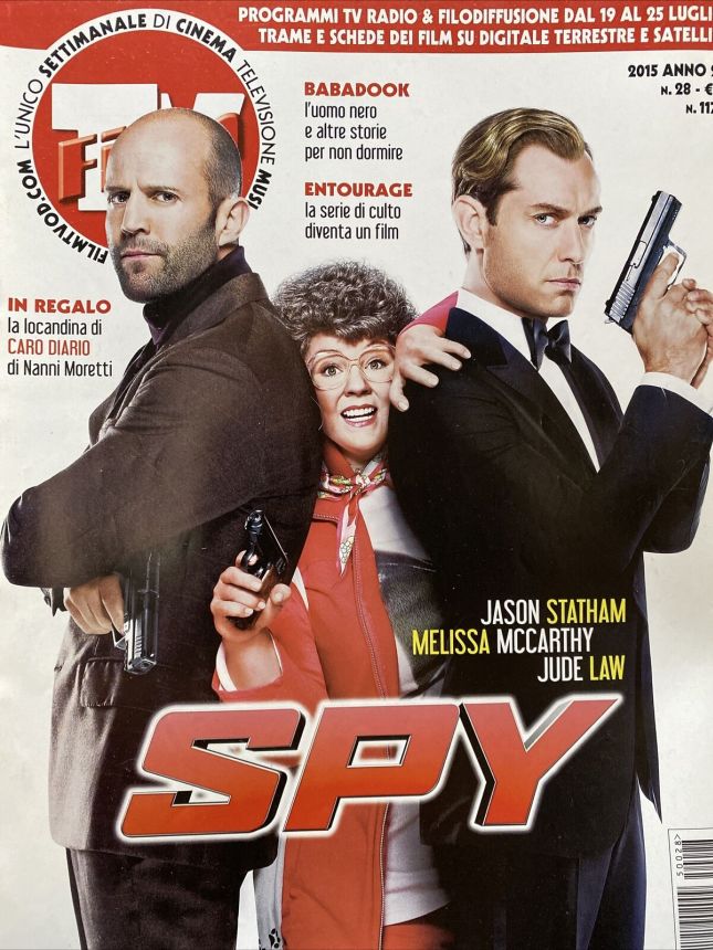 FILM TV magazine side cover Issue 28 19 July 2015
